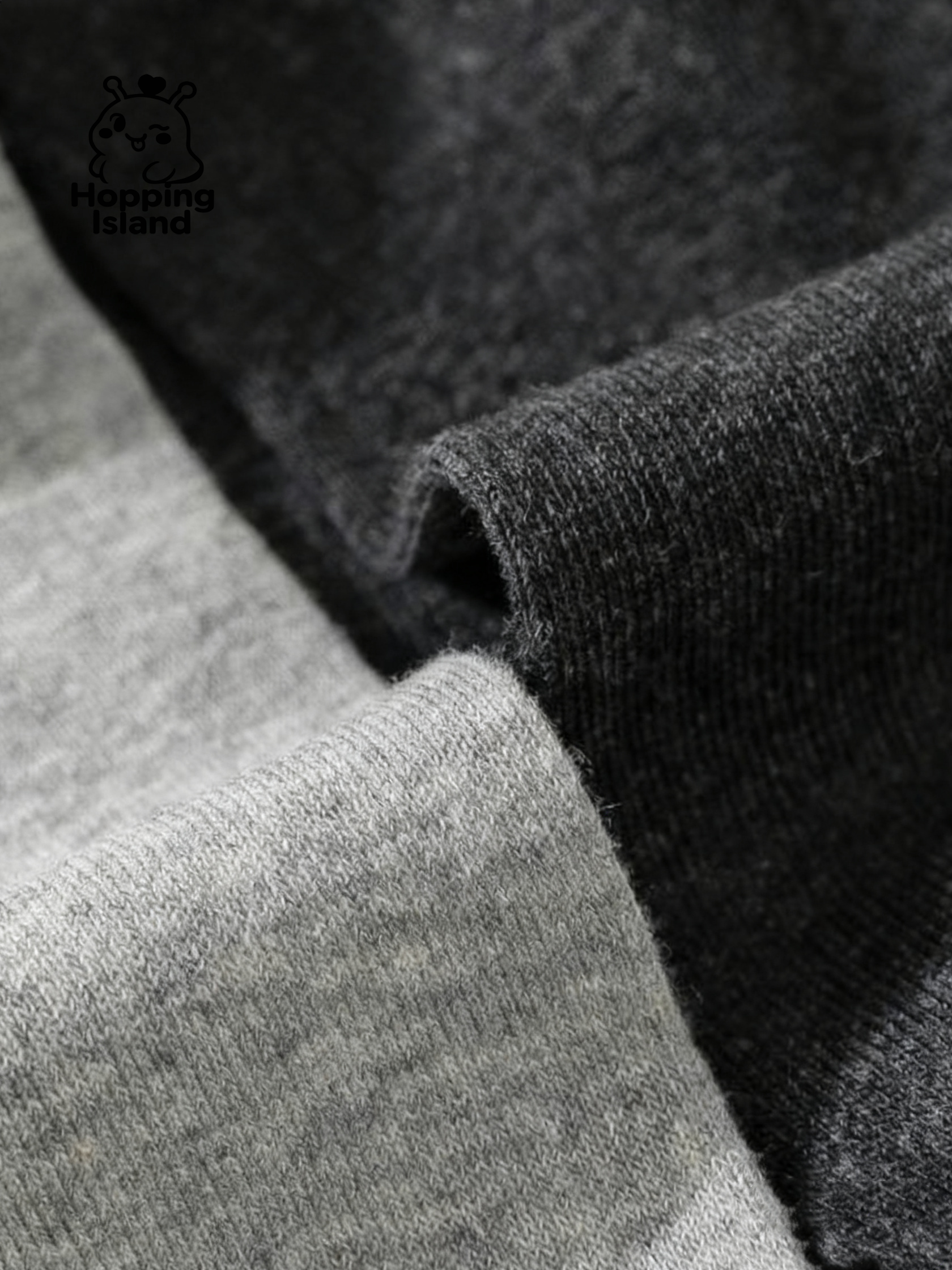 10 Pairs Daily Cotton Ankle Socks Gray [HI]