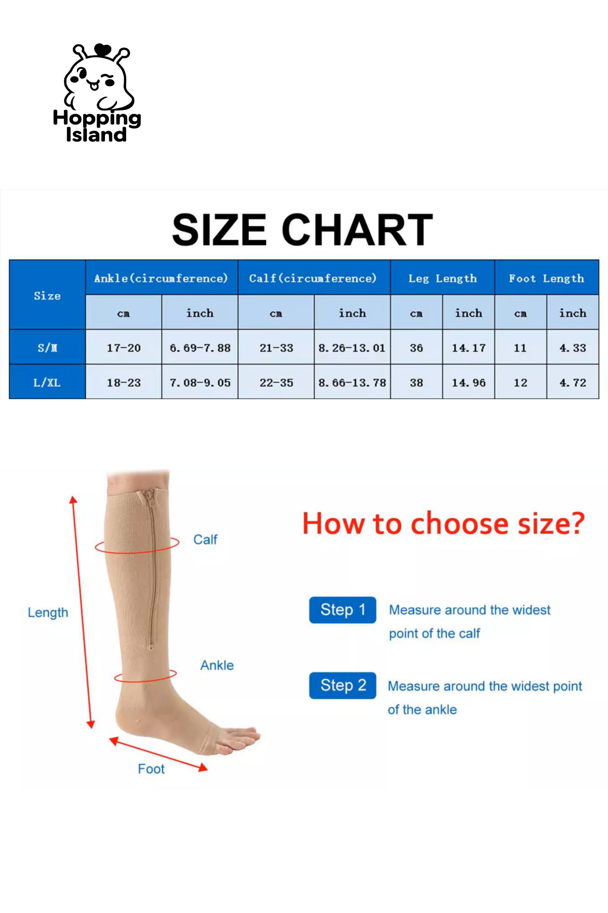 Compression Sports Socks Half-Foot Zip Design [HI]