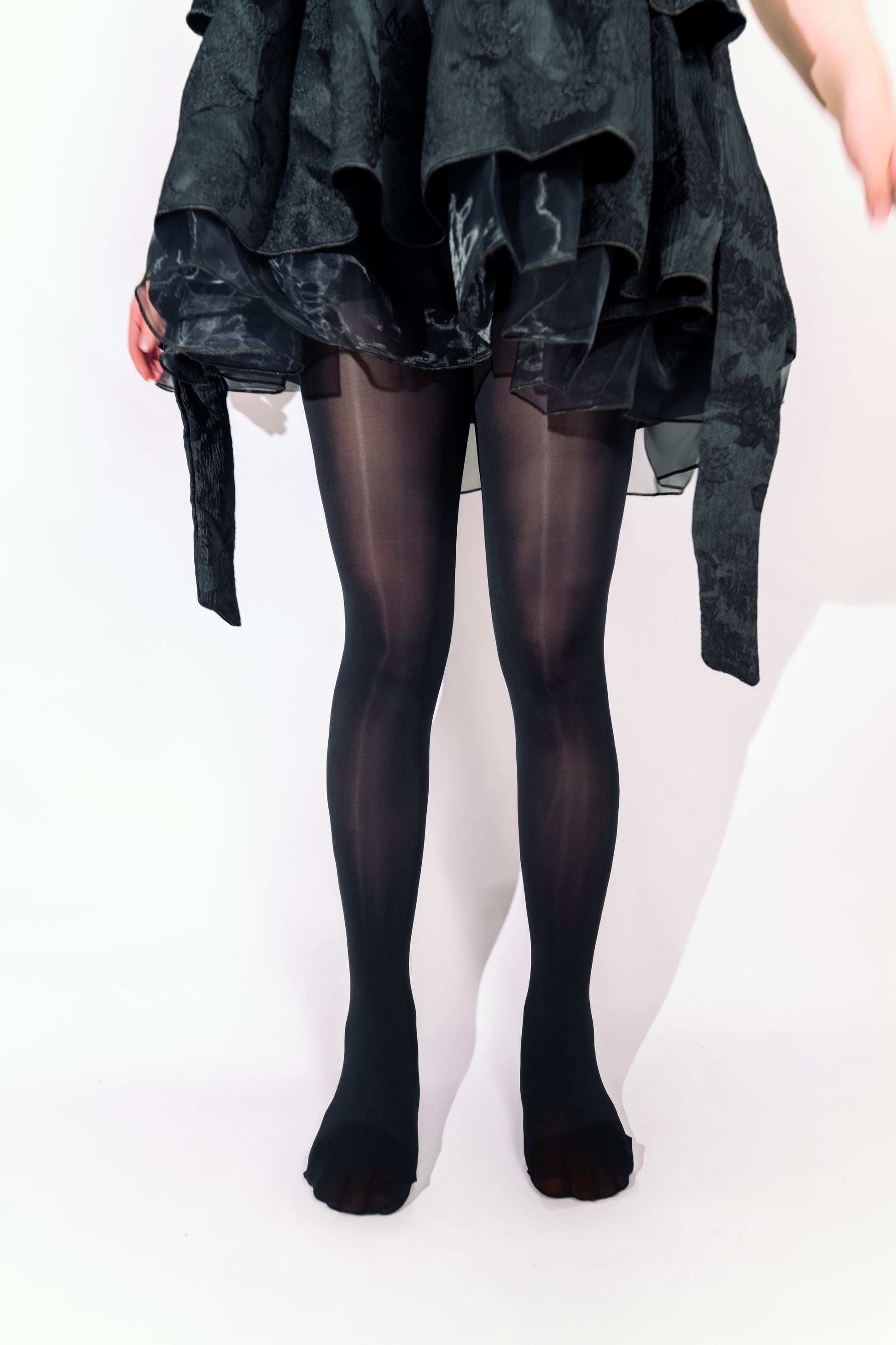HI Silken Black Stocking Lingerie Pantyhose High Elastic Anti-Snag Durable Tights