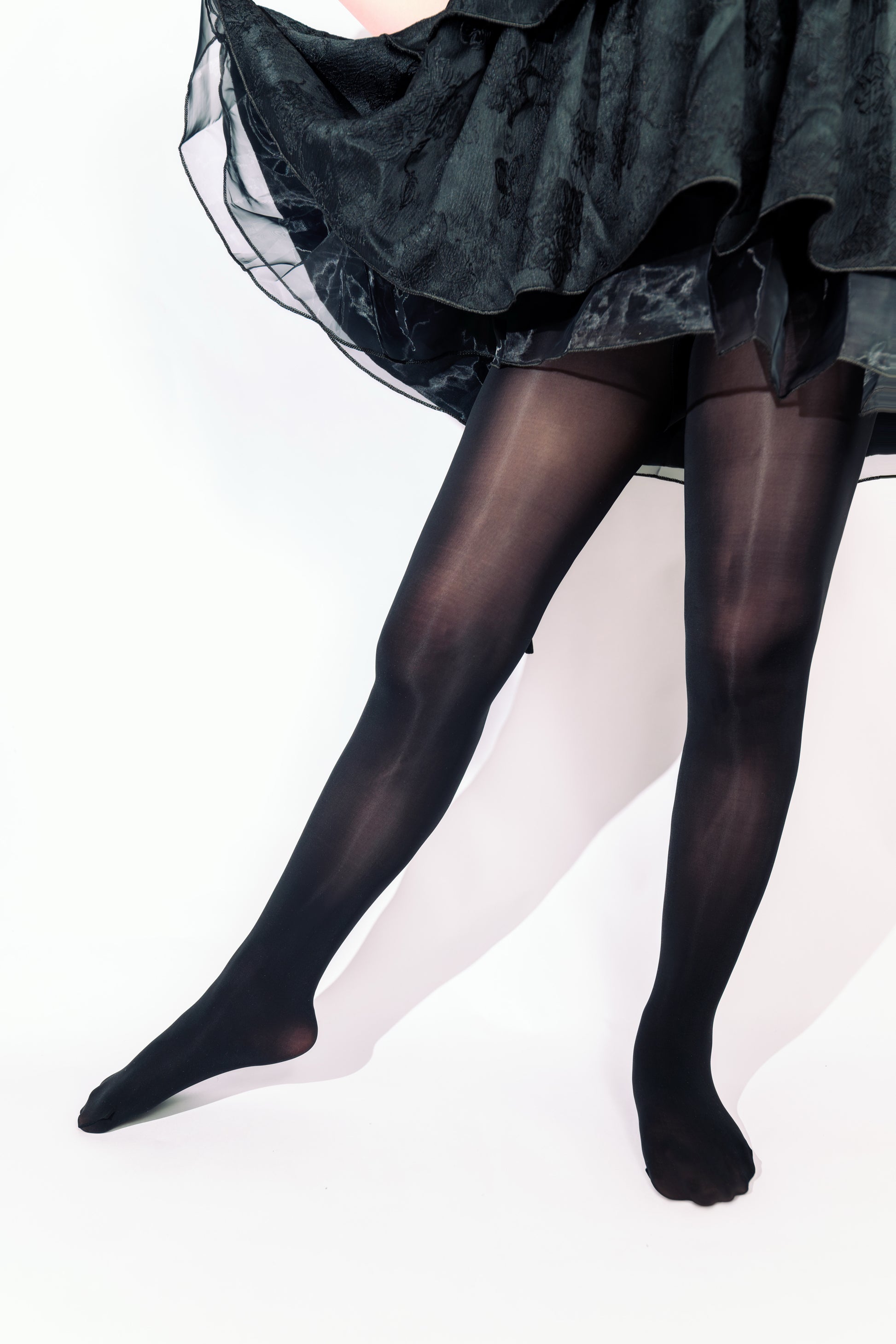 HI Silken Black Stocking Lingerie Pantyhose High Elastic Anti-Snag Durable Tights