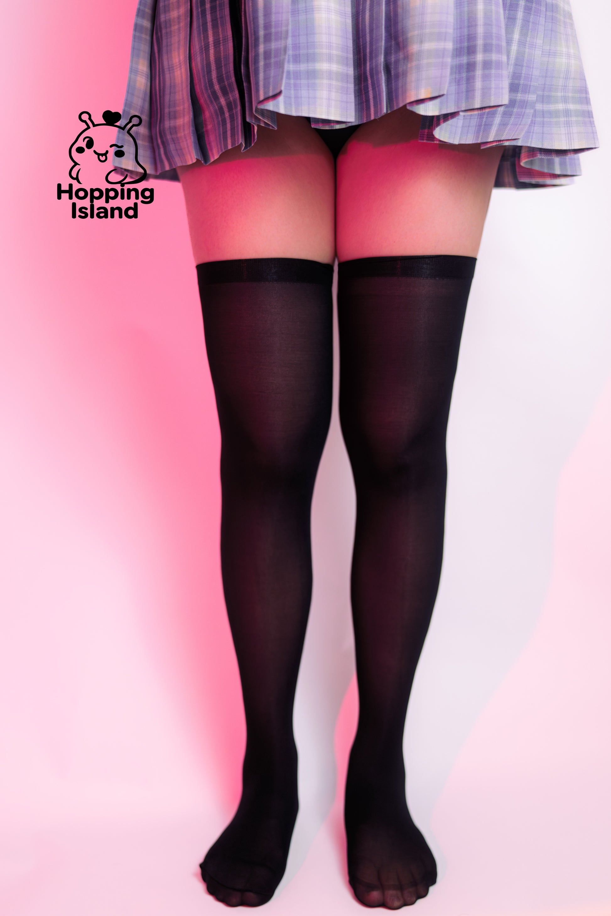HI Silken Over-Knee Opaque Socks Stockings Daily Thigh High Extra Long