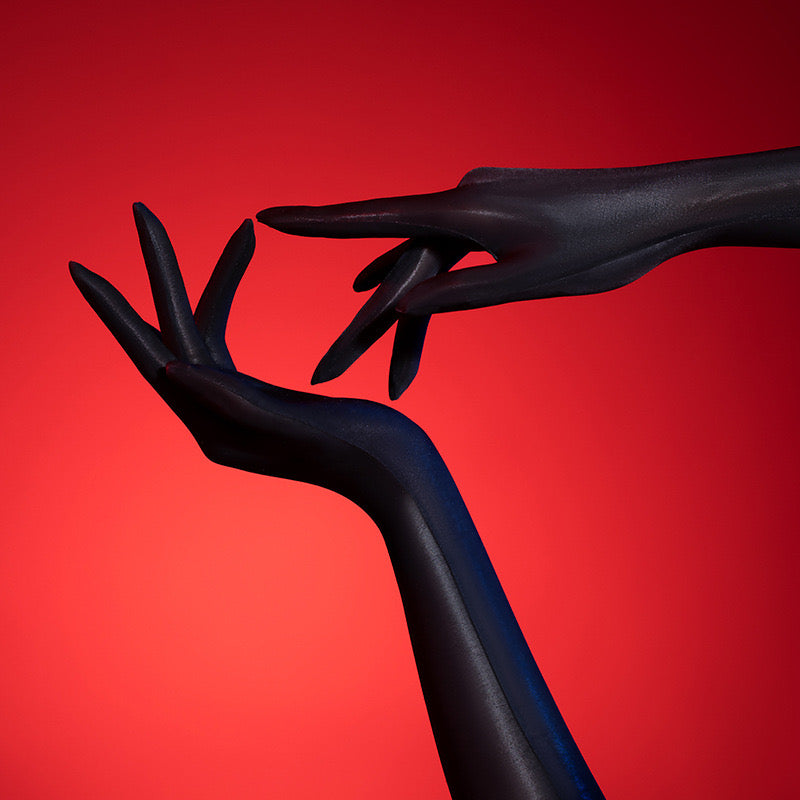 HI Silken Series Ultra Sheer Gloss Gloves Durable Anti-Snag Shiny Hosiery Gloves