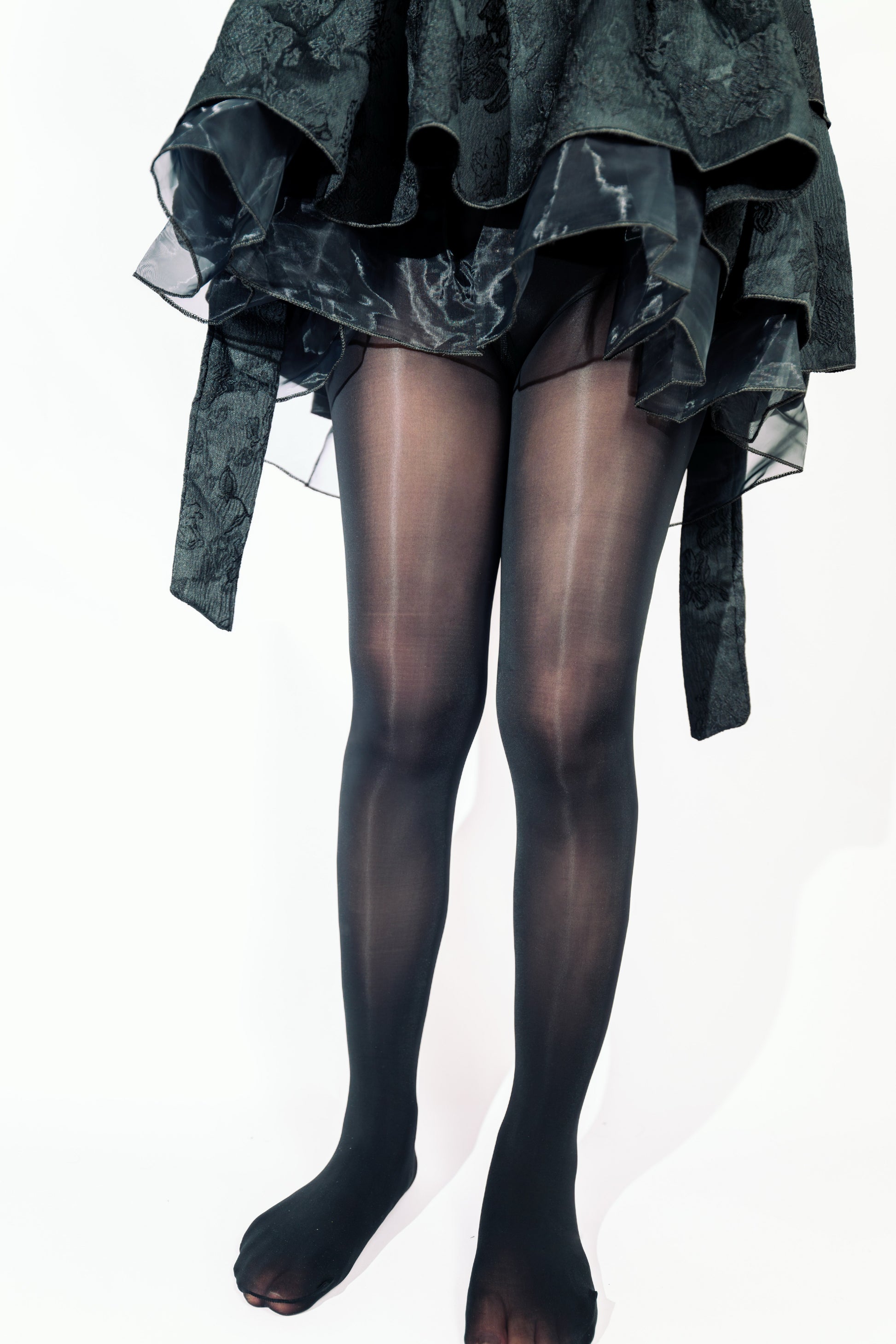 HI Silken Black Stocking Lingerie Pantyhose High Elastic Anti-Snag Durable Tights
