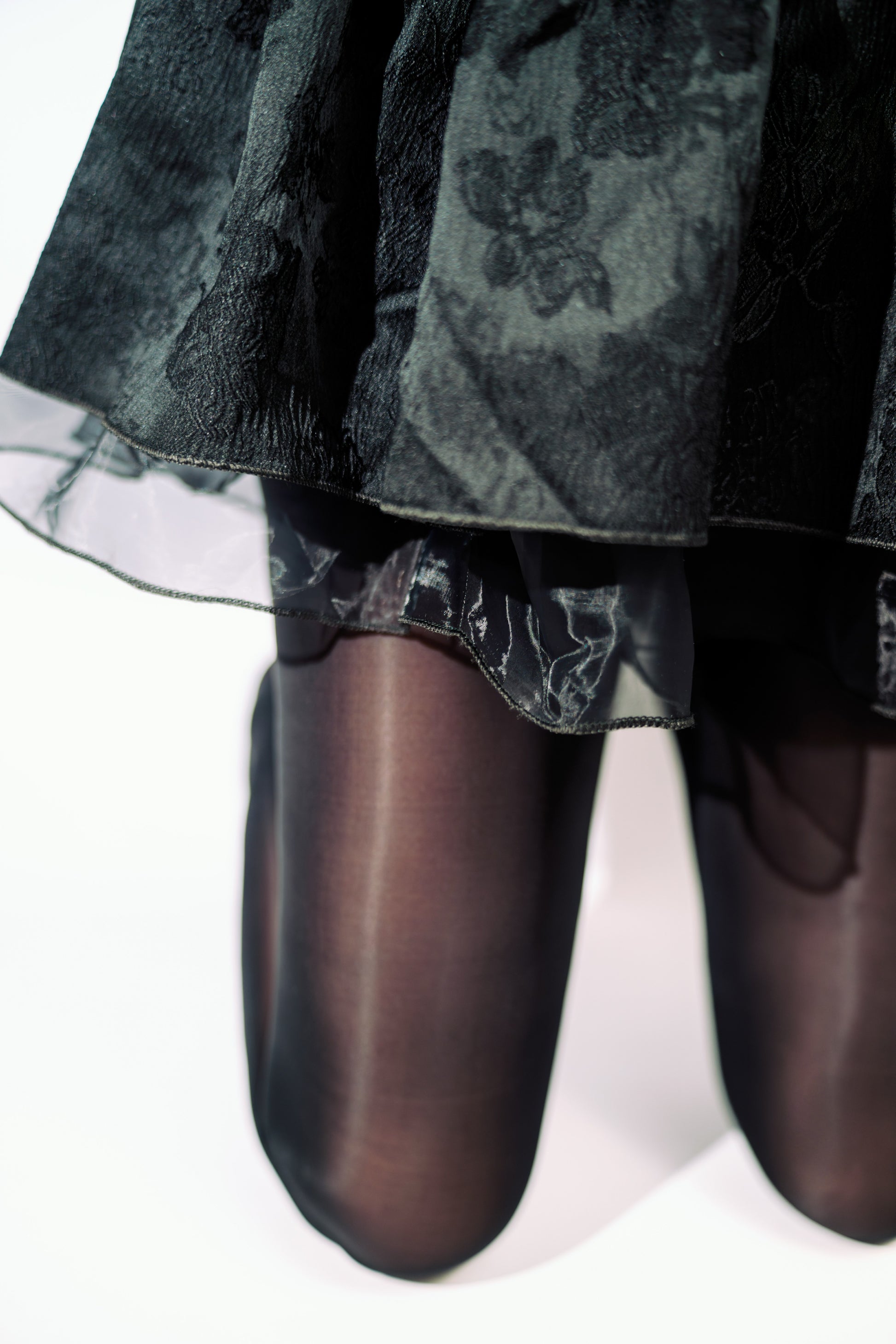HI Silken Black Stocking Lingerie Pantyhose High Elastic Anti-Snag Durable Tights