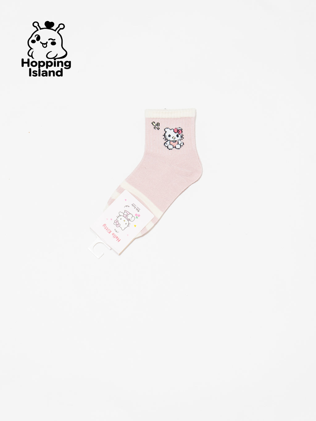 Kids Socks 5Pairs Kitty Cat Pattern [HI]