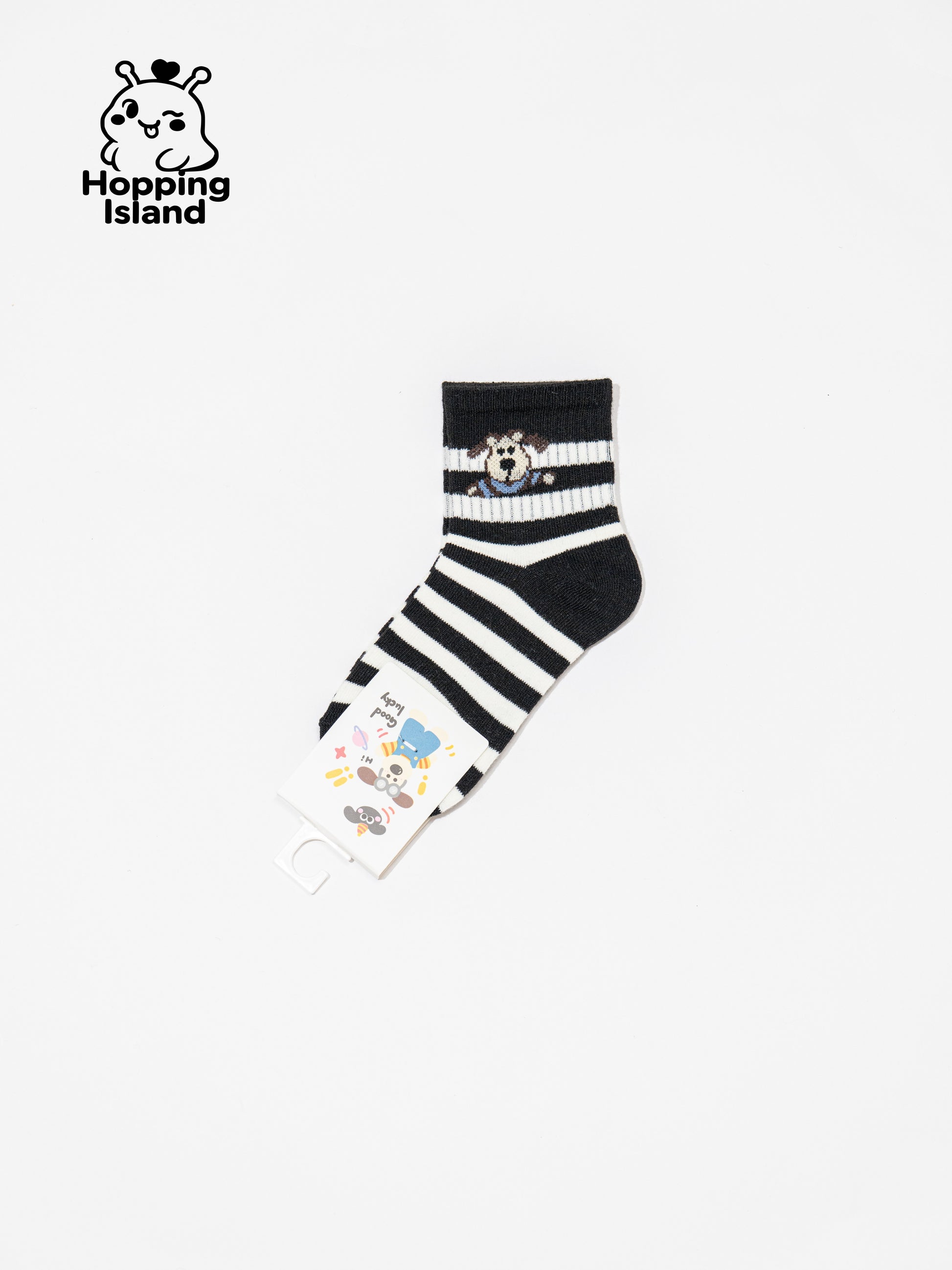 Kids Socks 5Pairs Puppy Dog Pattern [HI]