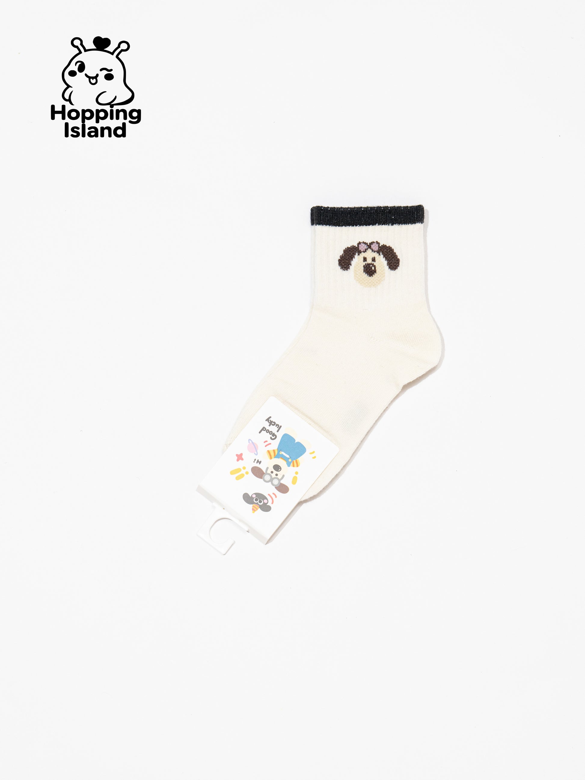 Kids Socks 5Pairs Puppy Dog Pattern [HI]