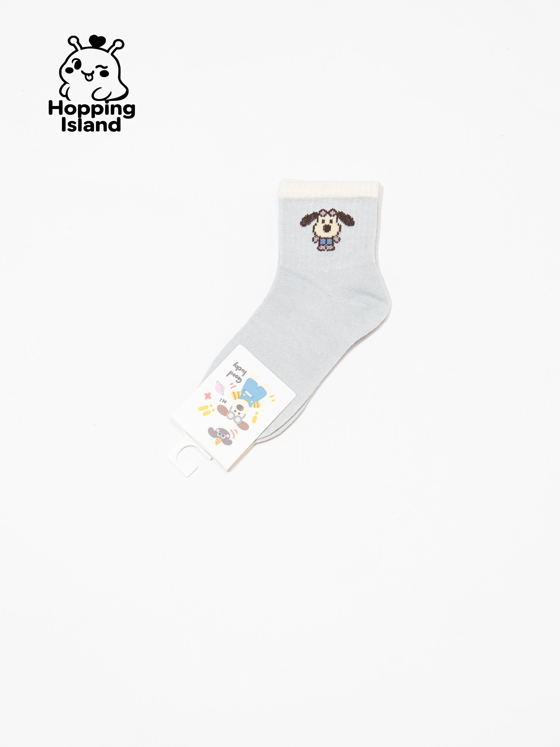 Kids Socks 5Pairs Puppy Dog Pattern [HI]