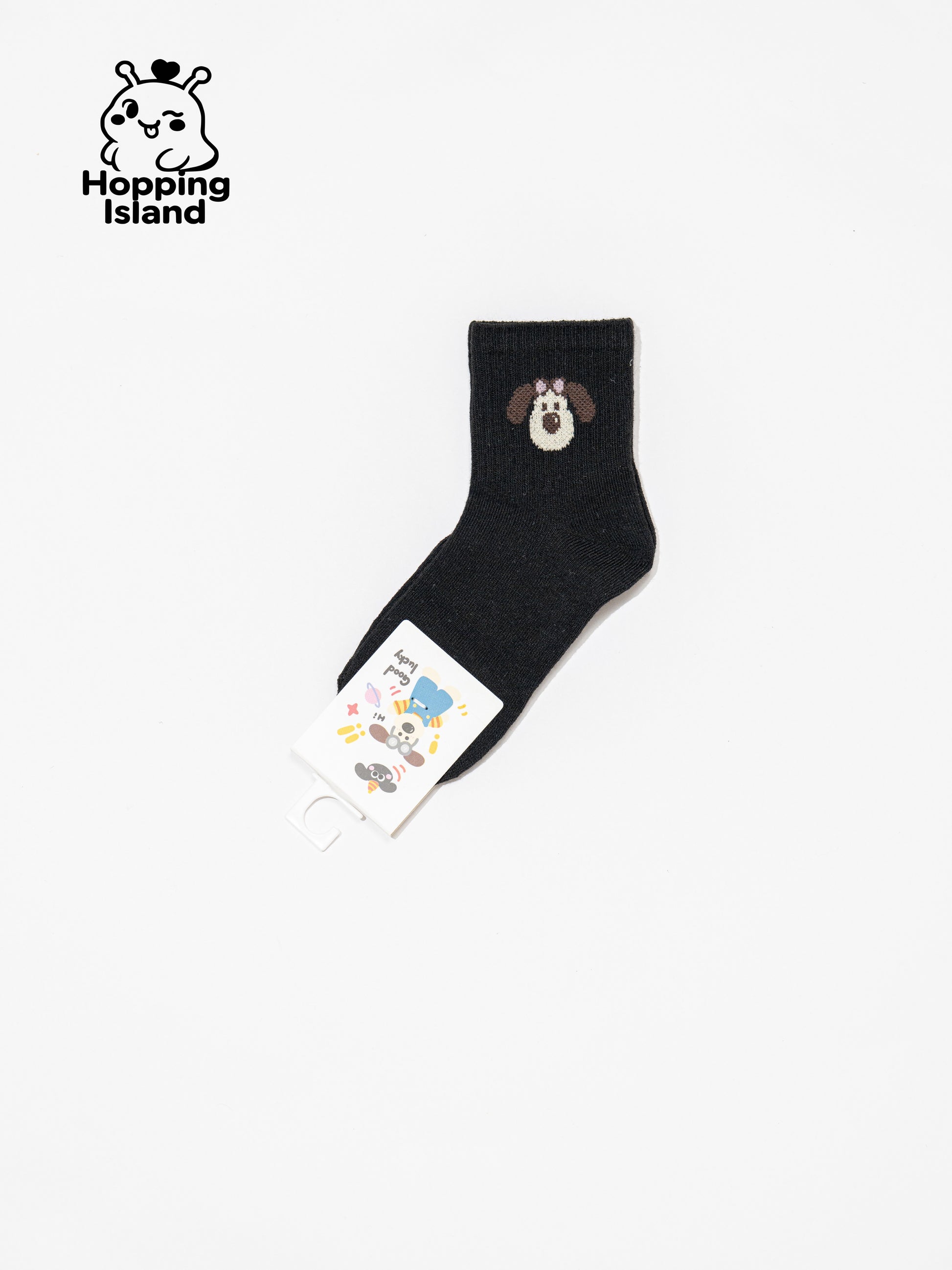 Kids Socks 5Pairs Puppy Dog Pattern [HI]