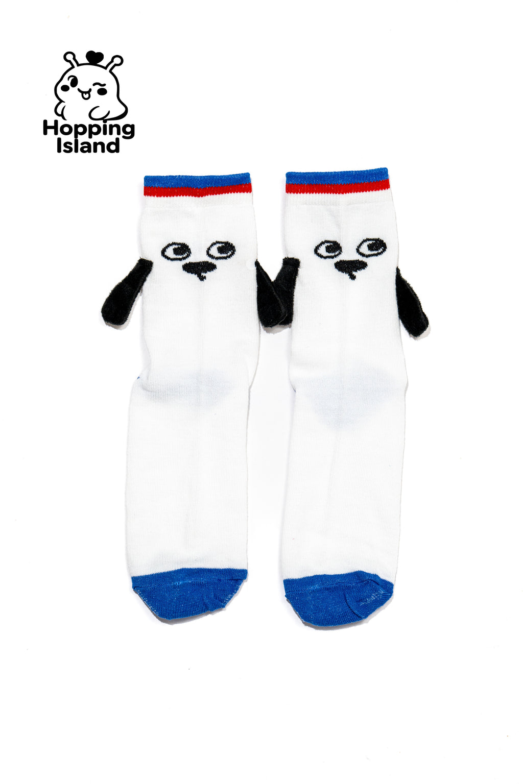 Socks 3D Dog Couple Animal Fun Socks [HI]