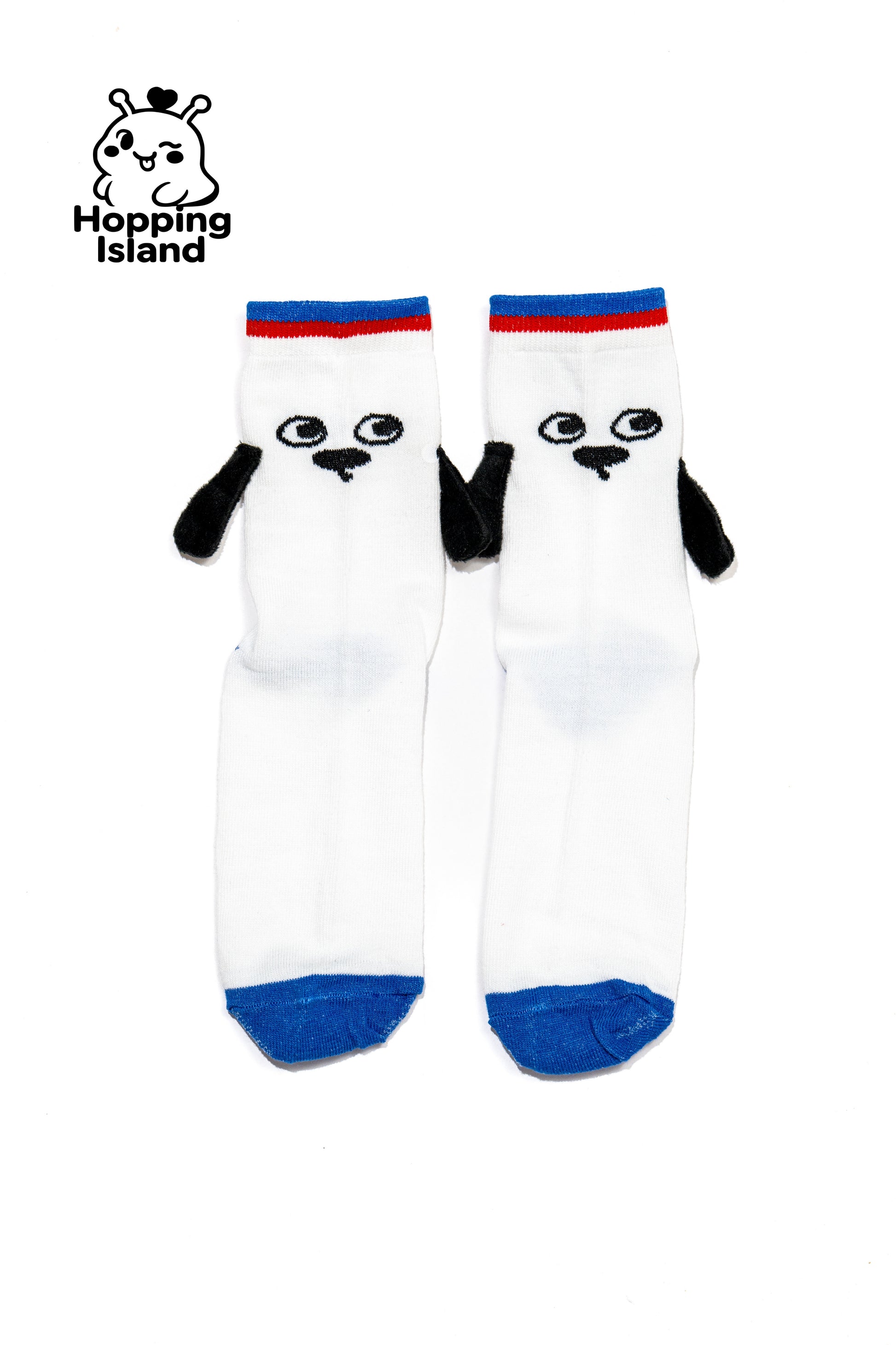 Socks 3D Dog Couple Animal Fun Socks [HI]